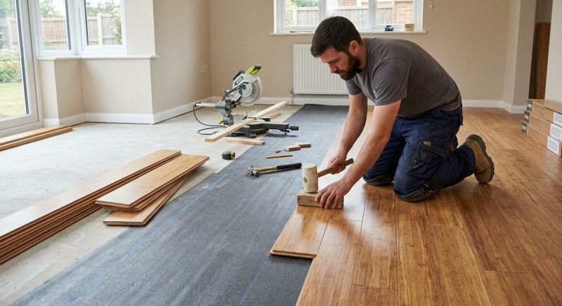Bamboo Flooring Installation in Plano, TX