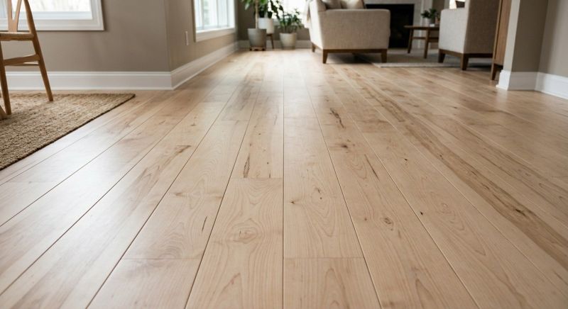 Birch Floor Installation in Plano, TX