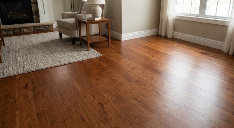 Cherry Floor Installation in Carrollton, TX