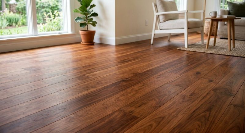 Cherry Floor Installation in Prosper, TX