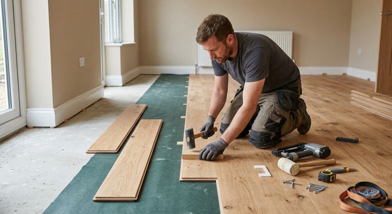 Hardwood Floor Installation in Carrollton, TX