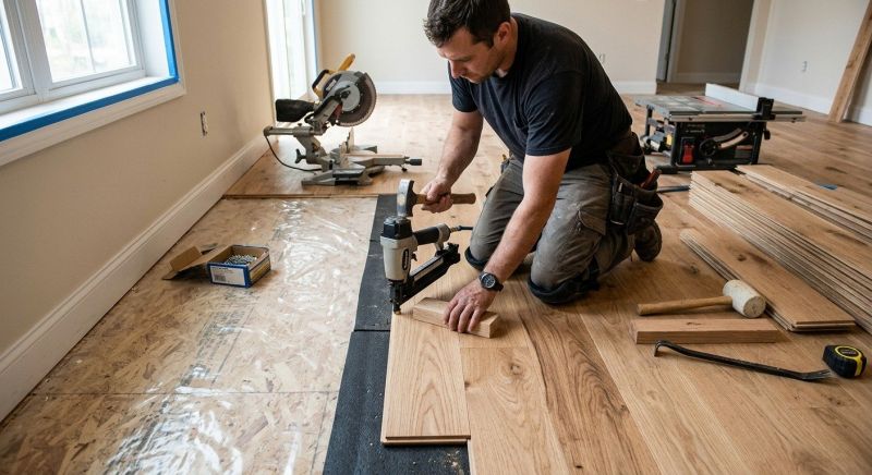 Hardwood Floor Installation in Grapevine, TX