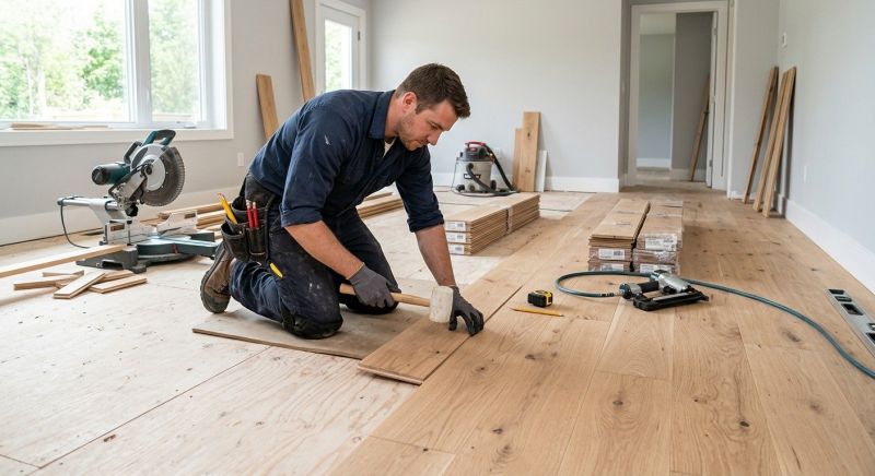 Hardwood Floor Installation in Nevada, TX