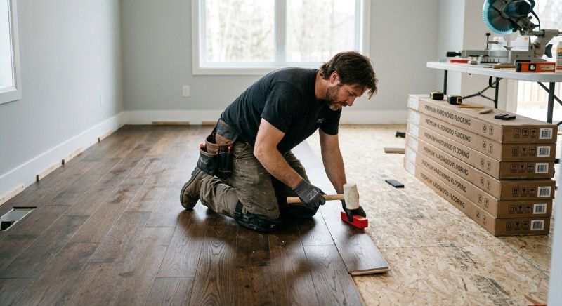 Hardwood Floor Installation in Rockwall County, TX