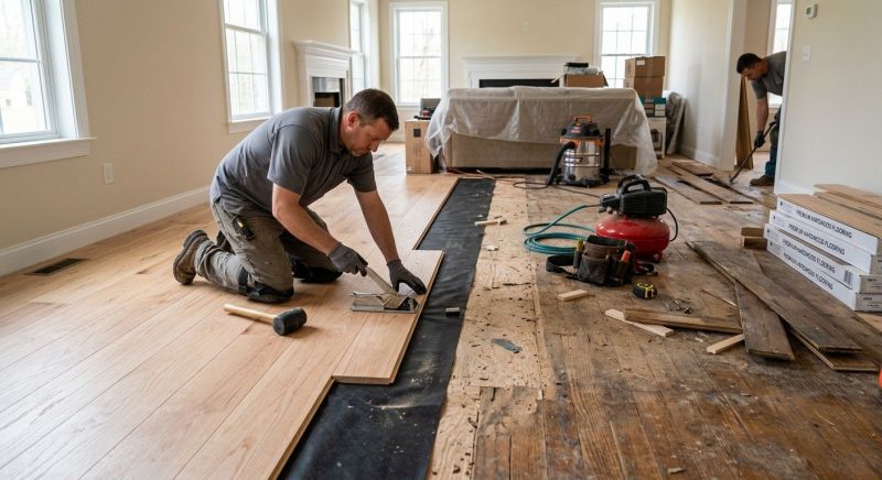 Hardwood Replacement in Addison, TX