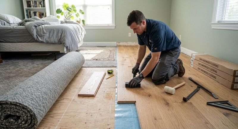 Hardwood Replacement in Denton County, TX