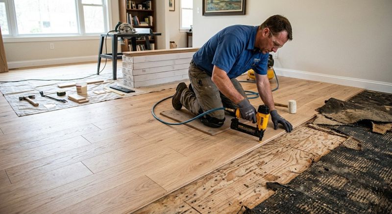Hardwood Replacement in Plano, TX