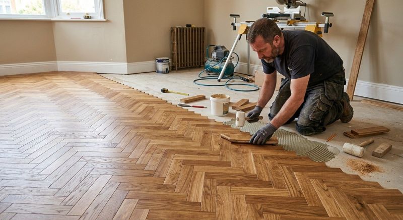 Parquet Flooring Installation in Plano, TX