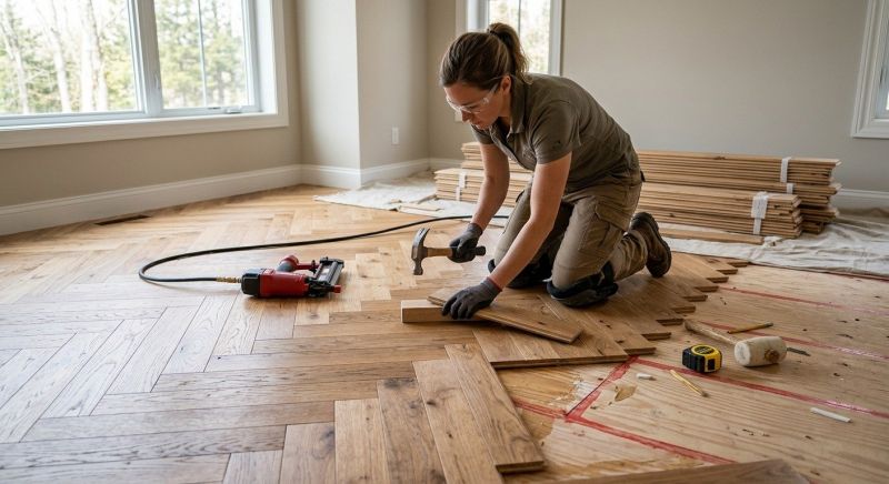 Wood Flooring Installation in Argyle, TX