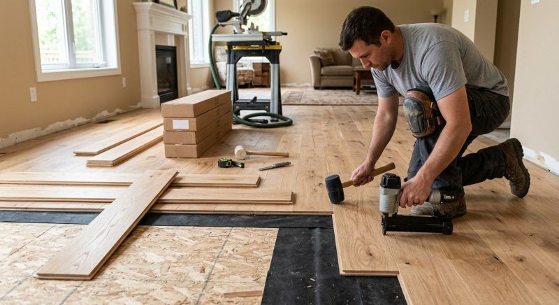 Wood Flooring Installation in Prosper, TX